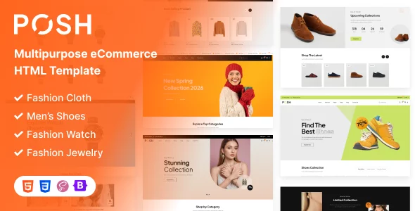 Posh - eCommerce HTML Template