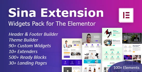 SEFE - Sina Extension for Elementor
