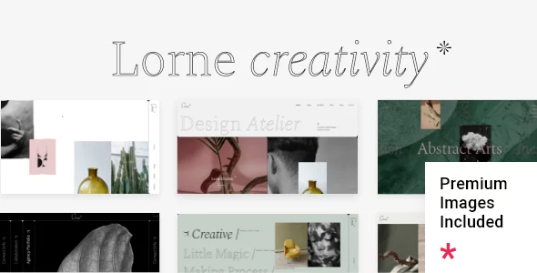 Lorne - Creative Portfolio WordPress Theme