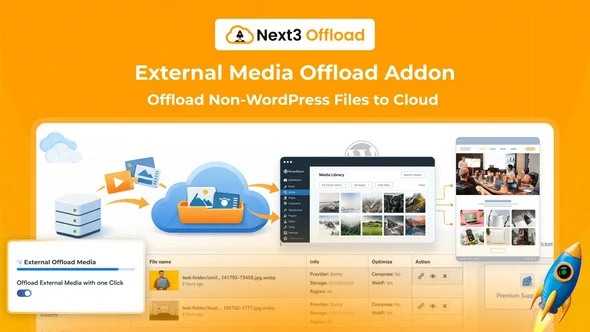 Next3 Offload - WordPress Offload Media Optimization Plugin