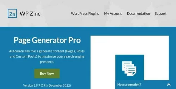 Page Generator Pro