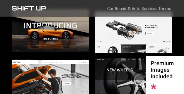 ShiftUp - Car Repair & Auto Services WordPress Theme