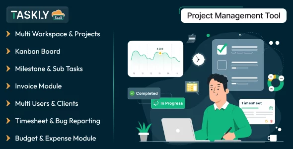TASKLY SaaS - Project Management Tool