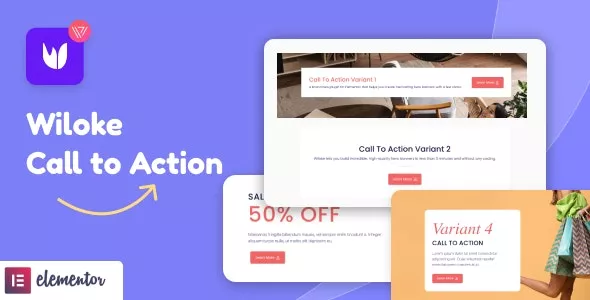 Wiloke Call To Action Addon for Elementor