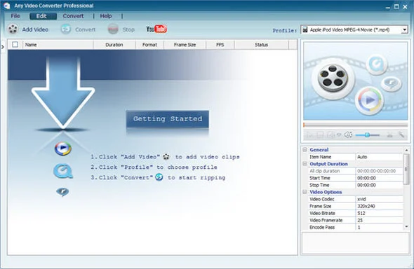 Any Video Converter Professional Portable