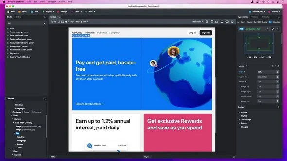 Bootstrap Studio - Create Stunning Responsive Websites