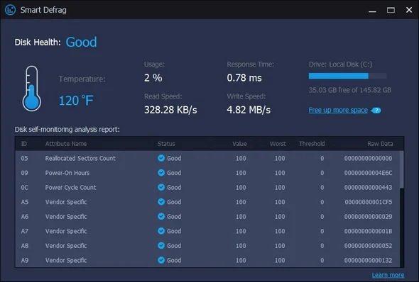 IObit Smart Defrag Portable