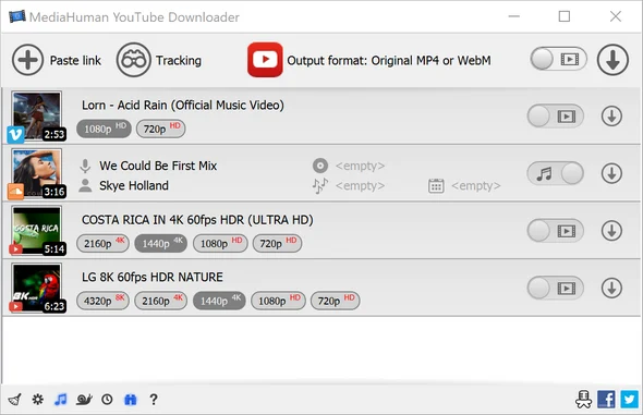 MediaHuman YouTube Downloader Portable