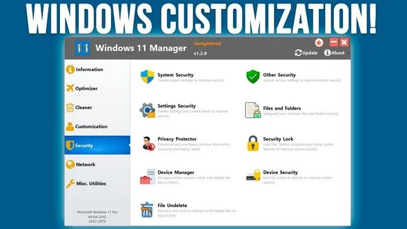 Windows 11 Manager Portable