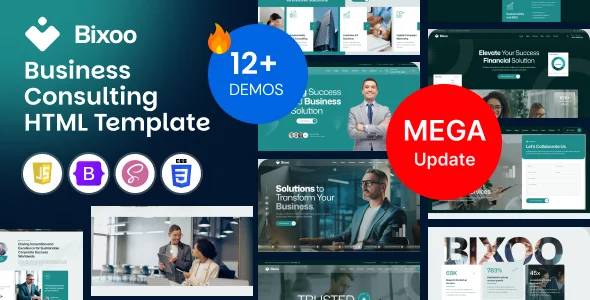 Bixoo - Business Consulting HTML Template