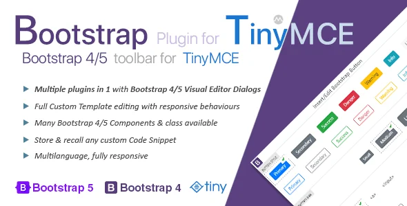 Bootstrap Plugin for TinyMCE