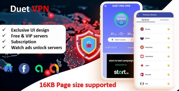 Duet Pro VPN App - Secure VPN App & Fast VPN