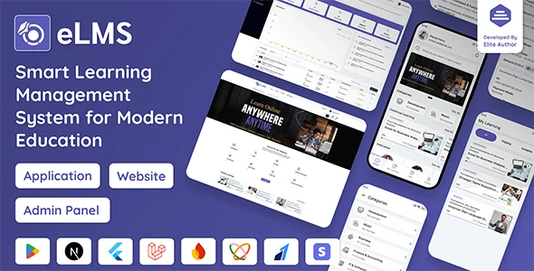 eLMS - Online Learning Management System LMS