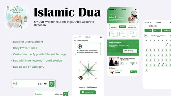 Islamic Dua - Hijri Calendar - Hijri Islamic Calendar - YThe Islamic Calendar - Muslim Apps