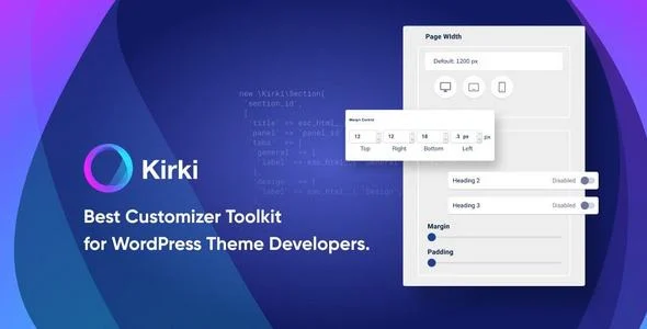 Kirki Pro - Freeform Website Builder for WordPress