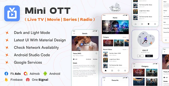 Mini OTT - Live TV, Streaming, Movie, Radio
