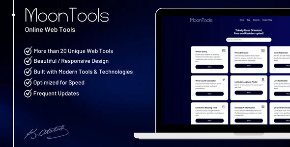 MoonTools - Online Web Tools