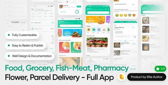 Multi Purpose - Food, Grocery, Fish-Meat, Pharmacy, Flower, Courier(Parcel) Delivery