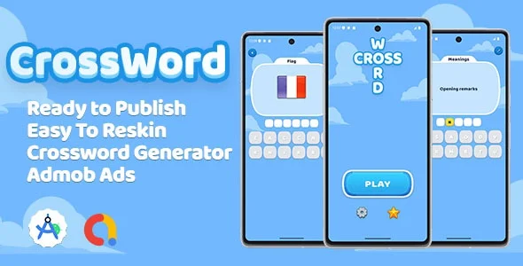 Offline Crossword Android Quiz App