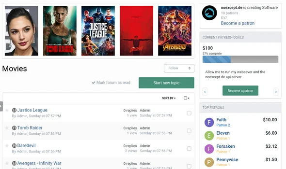 Patreon Integration