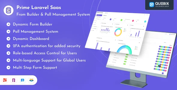 Prime Laravel Saas - Form Builder, Users, Role, Permissions & Settings