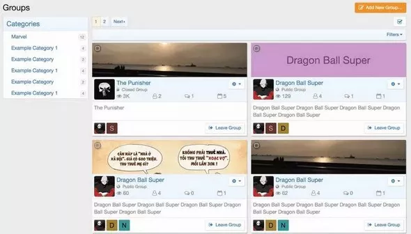 Social Groups - Social Groups Plugin for XenForo 2