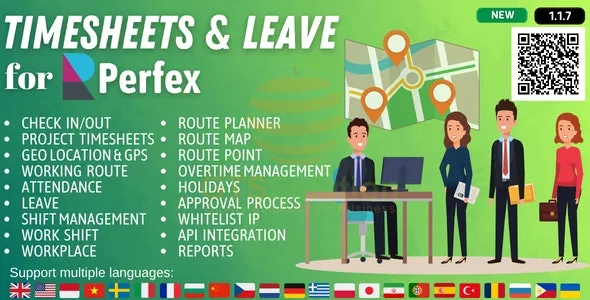 Timesheets and Leave Management Module for Perfex CRM