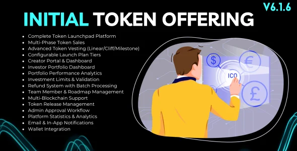 Token ICO Addon for Bicrypto - Token Initial Offering