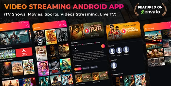 Video Streaming Android App - TV Shows, Movies, Sports, Videos Streaming, Live TV