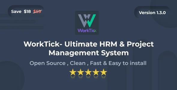 WorkTick - HRM & Project Management