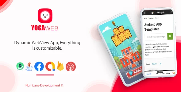 YOGAweb - Android WebView Template