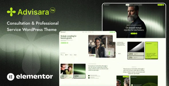 Advisara - Consulting Business WordPress Theme