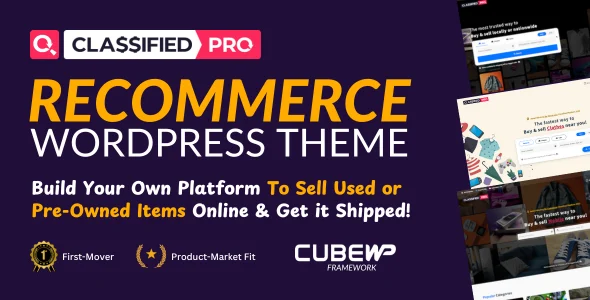 ClassifiedPro - Local Classifieds Ads WordPress Theme