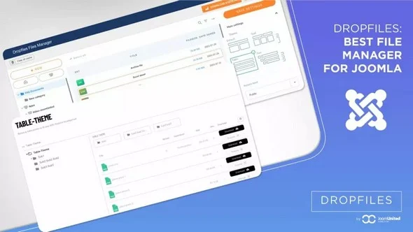 Dropfiles - Powerful File Manager for Joomla