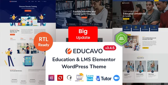 Educavo - Education WordPress Theme
