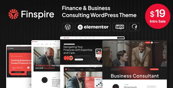 Finspire - Finance & Business Consulting WordPress Theme