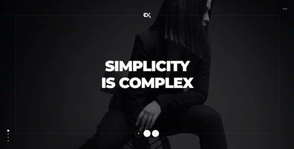 Greatex - One Page HTML Portfolio Template