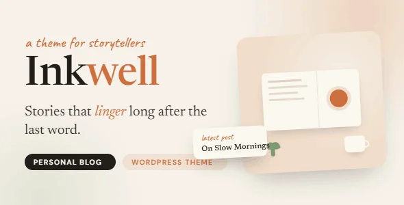 Inkwell - Personal Blog WordPress Theme