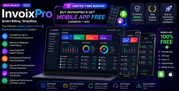 InvoixPro - Invoice And Payment System