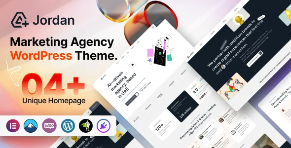 Jordan - Marketing Agency Wordpress Theme
