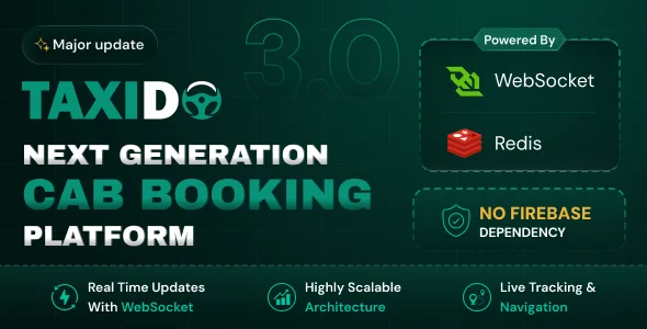 Taxido - InDrive - Grab - Uber Clone