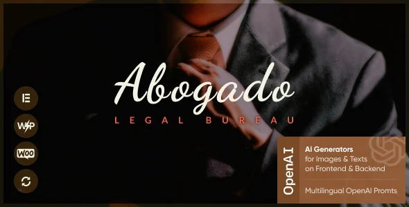 Abogado - Lawyer, Advocate & Legal WordPress Theme