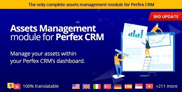 Assets Management Module for Perfex CRM - Organize Company and Client Assets