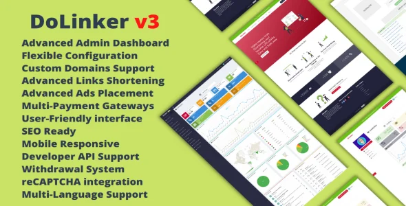 DoLinker - The URL Shortener Platform (SaaS)