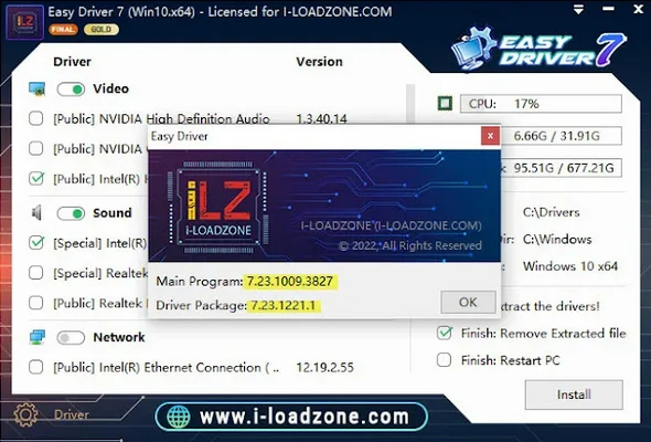 ISO Easy Driver Pack (x86/x64) for All Windows