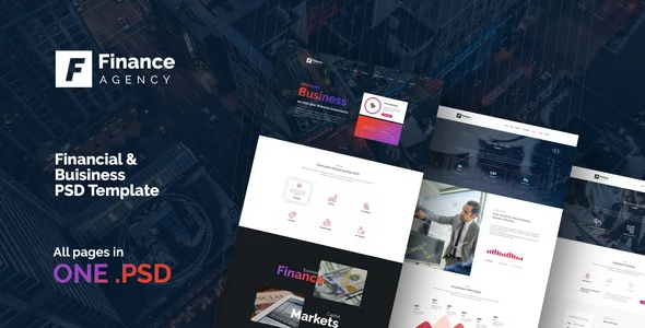Finag - Creative & Finance Agency WordPress Theme