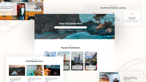 JA Trip - Premier Joomla Template for Travel Agencies