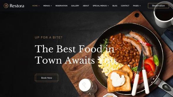 JoomShaper Restora - Joomla Restaurant Template for Cafe, Bakery, Seafood, and Vegetarian Sites