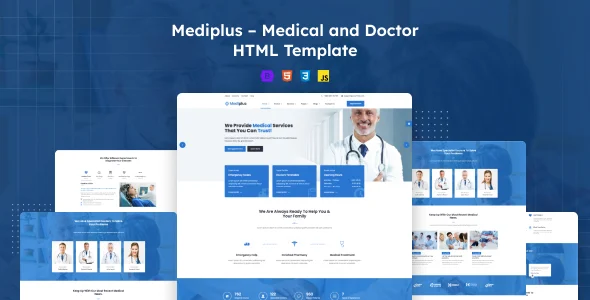 Mediplus - Medical and Doctor HTML Template + RTL